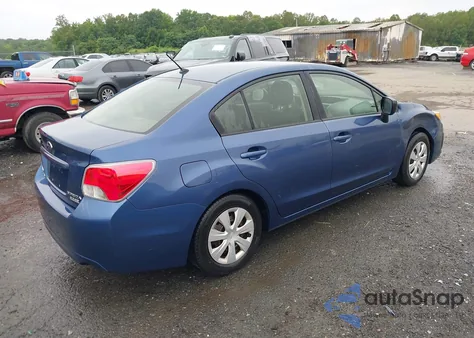 2013 Subaru Impreza 2.0I from USA, damaged, VIN JF1GJAA68DH021888